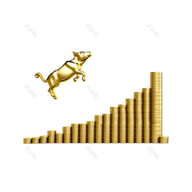 金融图片,箭头元素,图表PNG,插画免抠素材